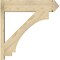Ekena Millwork Imperial Rough Sawn Arts and Crafts Outlooker, Douglas Fir, 8"W x 32"D x 32"H OUT08X32X32IMP03RDF - alternate 2